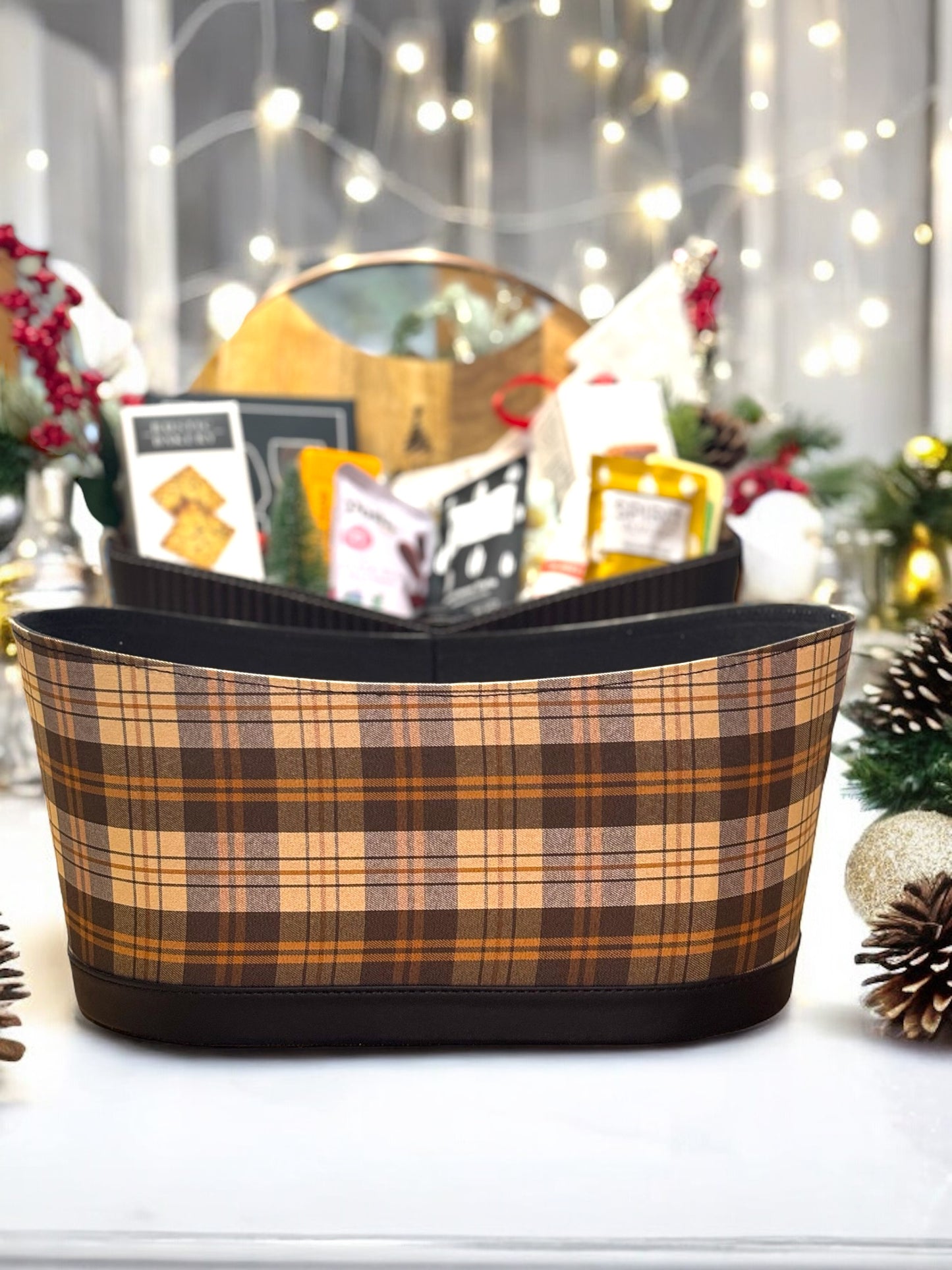 Holiday Luxe Artisan Charcuterie Basket | Entertainer’s Dream Gift Basket