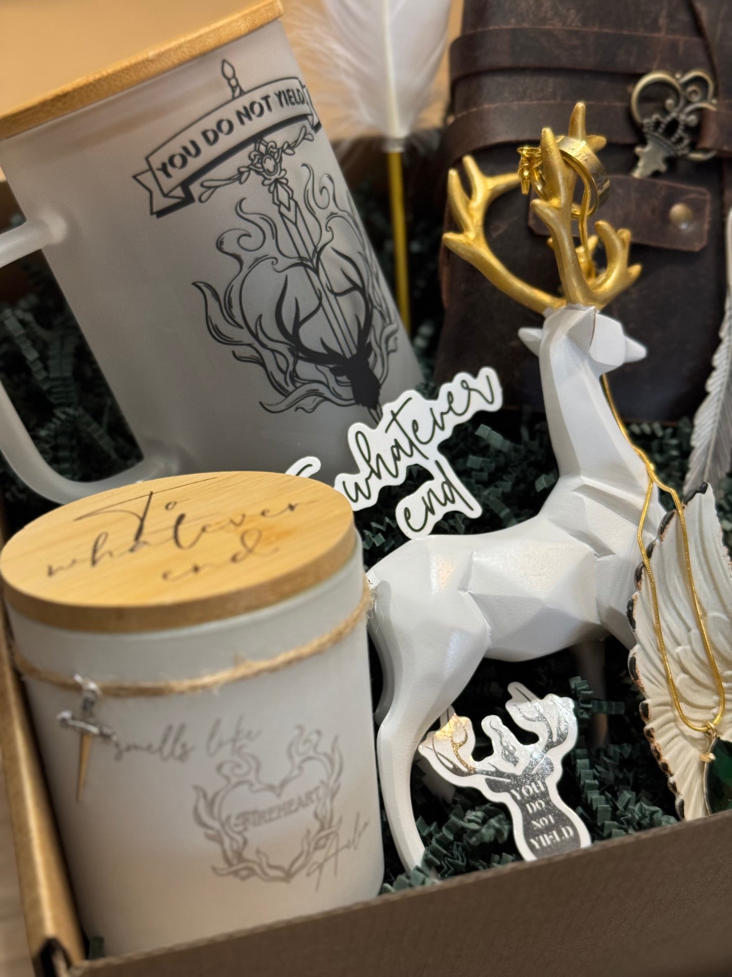 Throne of Glass Book Box | Terrasen Gift Box | Bookish Box