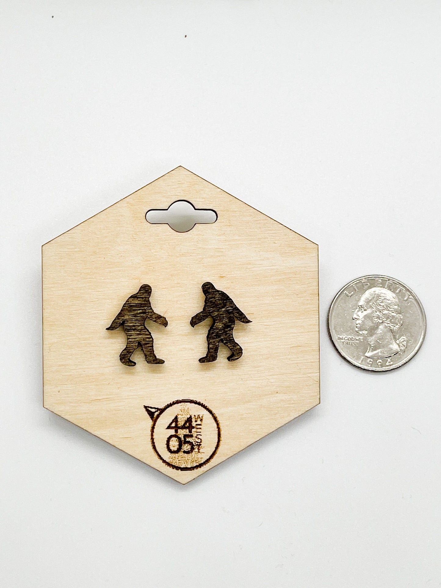 Sasquatch/Bigfoot Stud Earrings