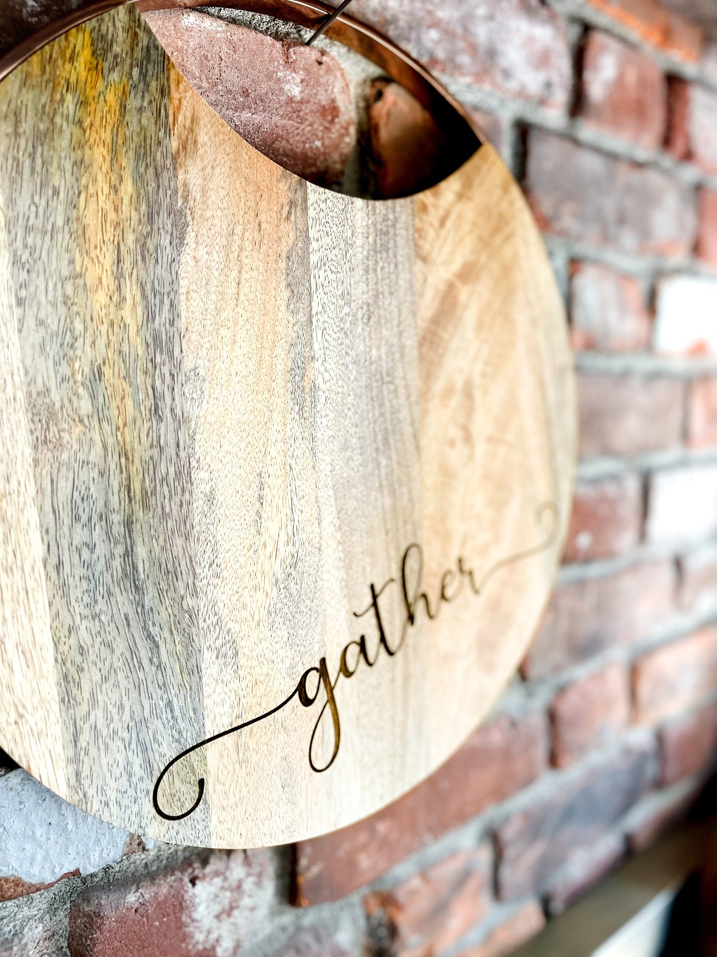 Gather Serving Board | Charcuterie Board | Cheese Board | Personalized Serving Board