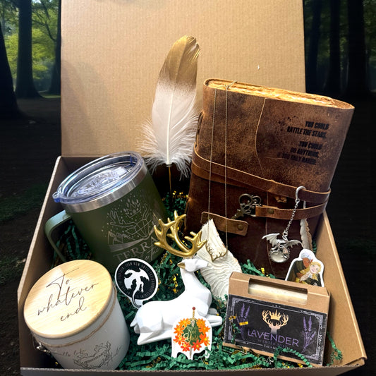 Throne of Glass Book Box | Terrasen Gift Box | Bookish Box