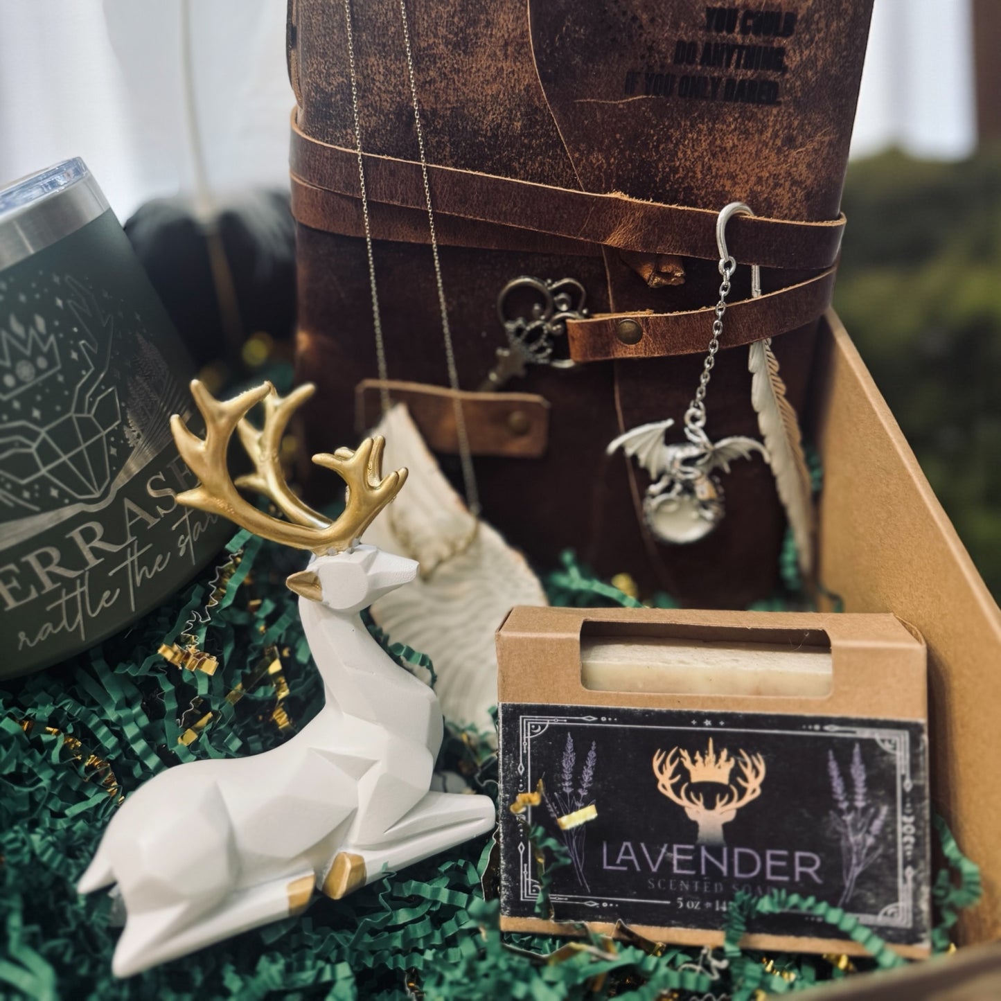 Throne of Glass Book Box | Terrasen Gift Box | Bookish Box