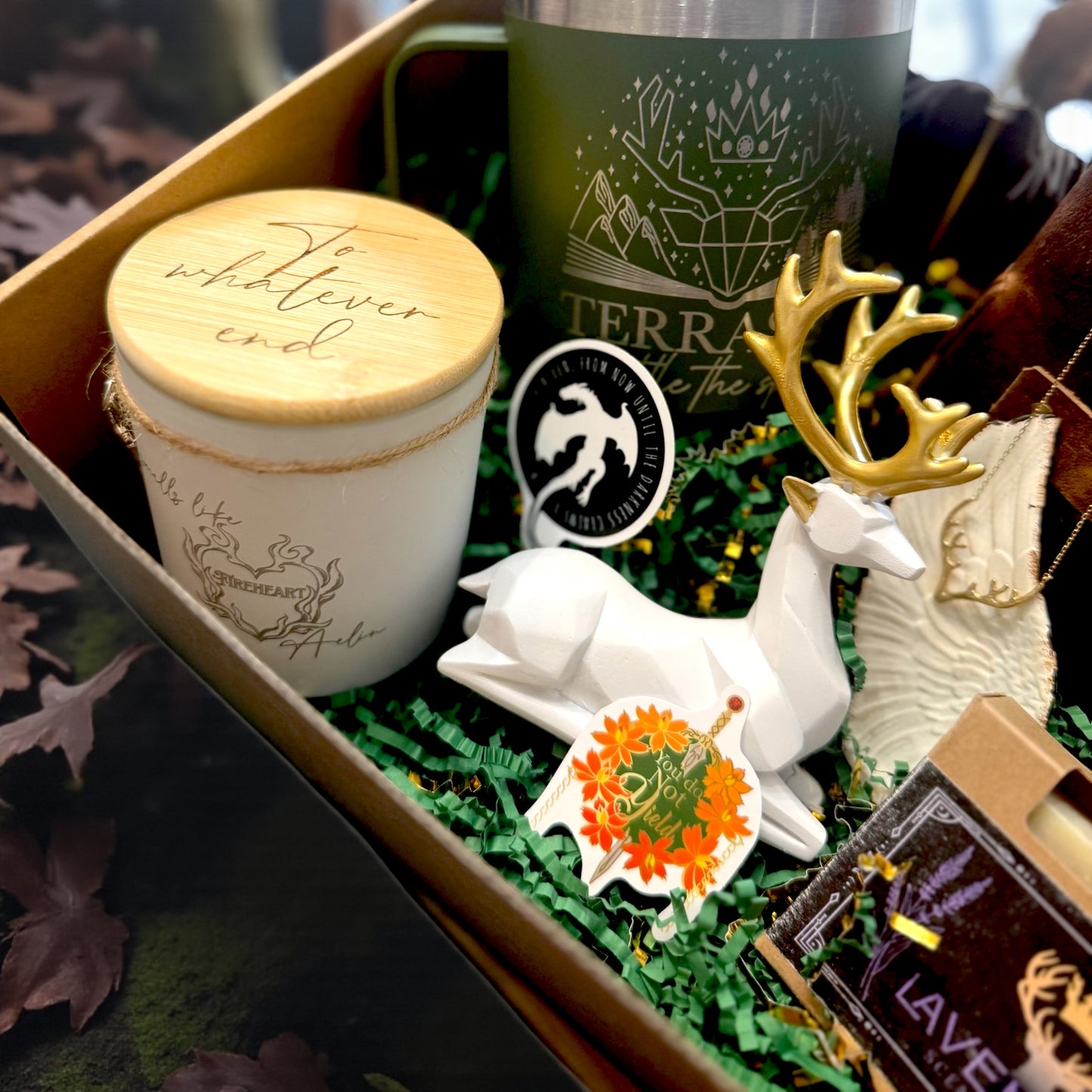 Throne of Glass Book Box | Terrasen Gift Box | Bookish Box