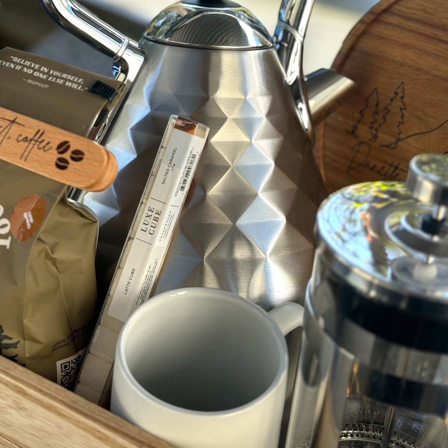 First Morning in your New Home Basket | Coffee Lovers Basket | Closing Gift Basket for Realtors