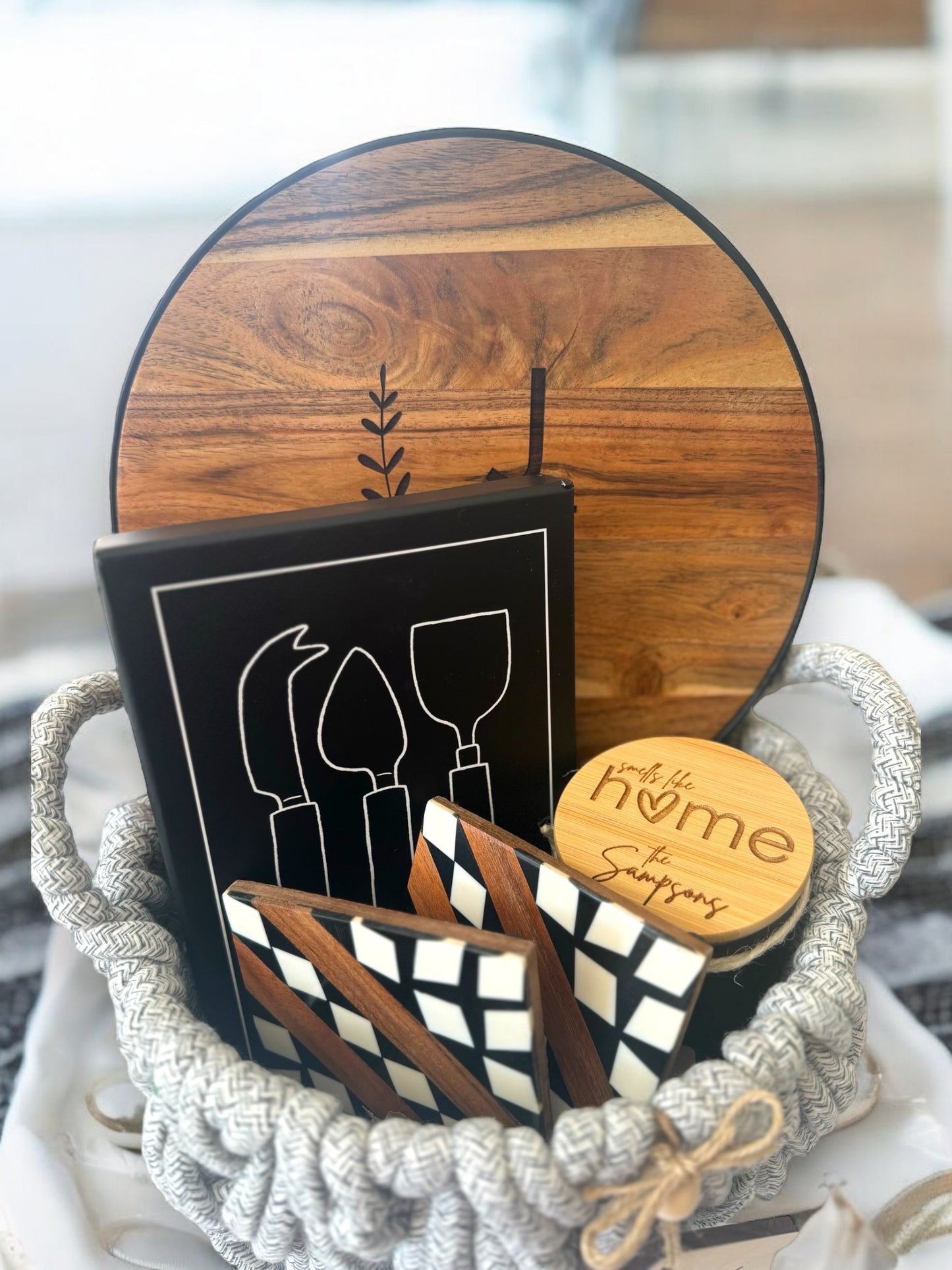 The Host(ess) Basket | Custom Closing Gift Basket | New Homeowner Basket | Realtor Closing Gift