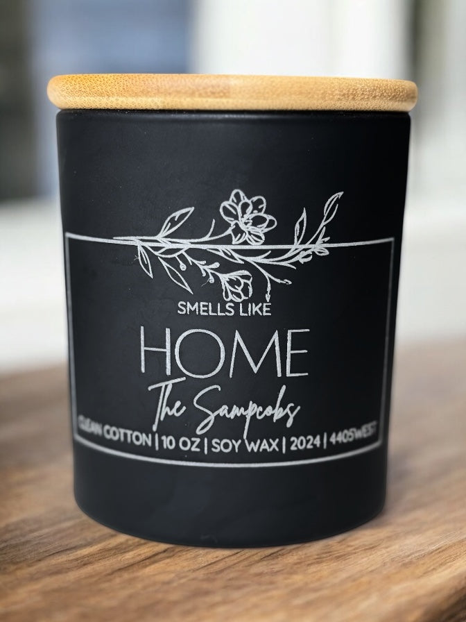 Custom Scented Reed Diffuser & Candle | Closing Gift | Personalized Reed Diffuser | Engraved Candle