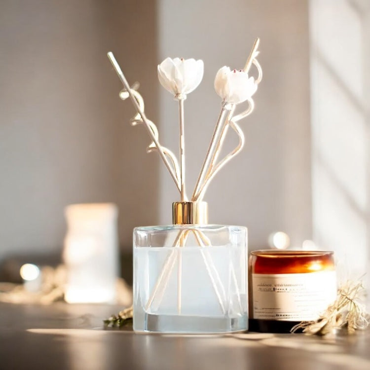 Custom Scented Reed Diffuser & Candle | Closing Gift | Personalized Reed Diffuser | Engraved Candle