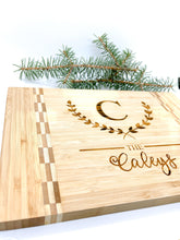 Load image into Gallery viewer, Personalized Wood Cutting Board
