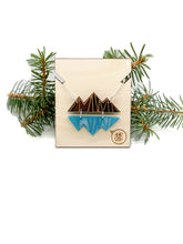 Load image into Gallery viewer, Mountain Reflection Necklace | PNW Pride
