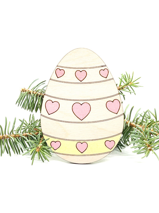 DIY Wooden Easter Egg Painting Kit