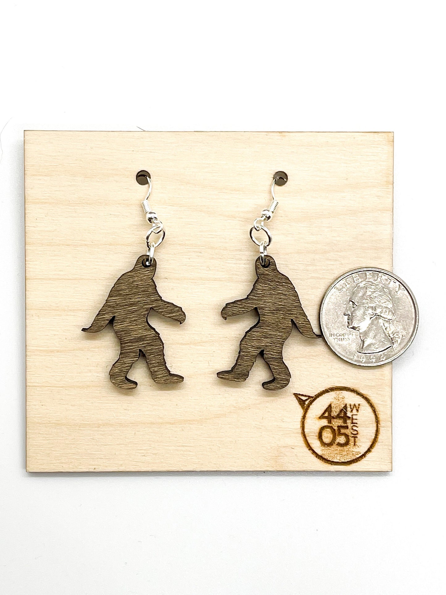 Bigfoot/Sasquatch Dangle Earrings