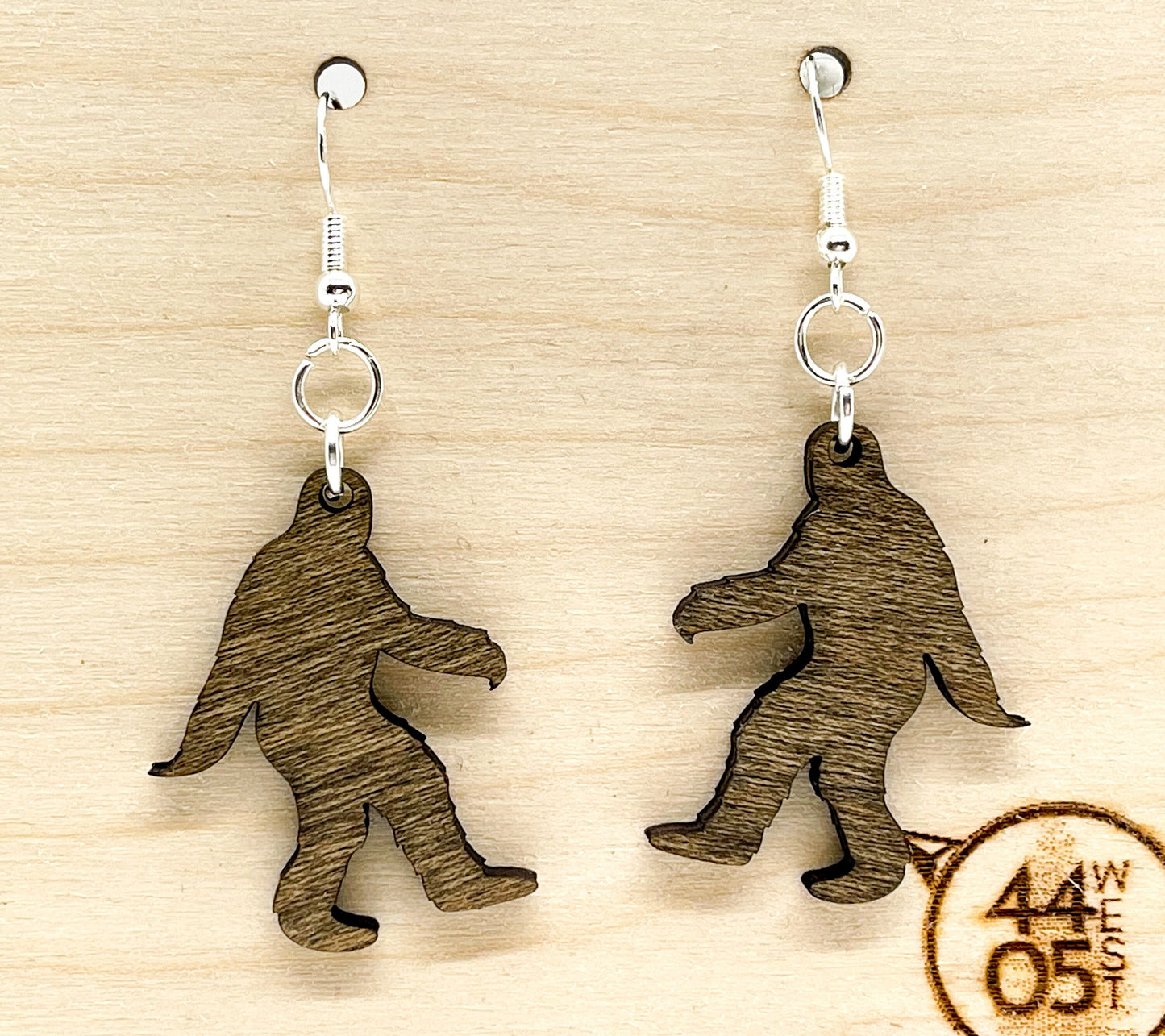 Bigfoot/Sasquatch Dangle Earrings