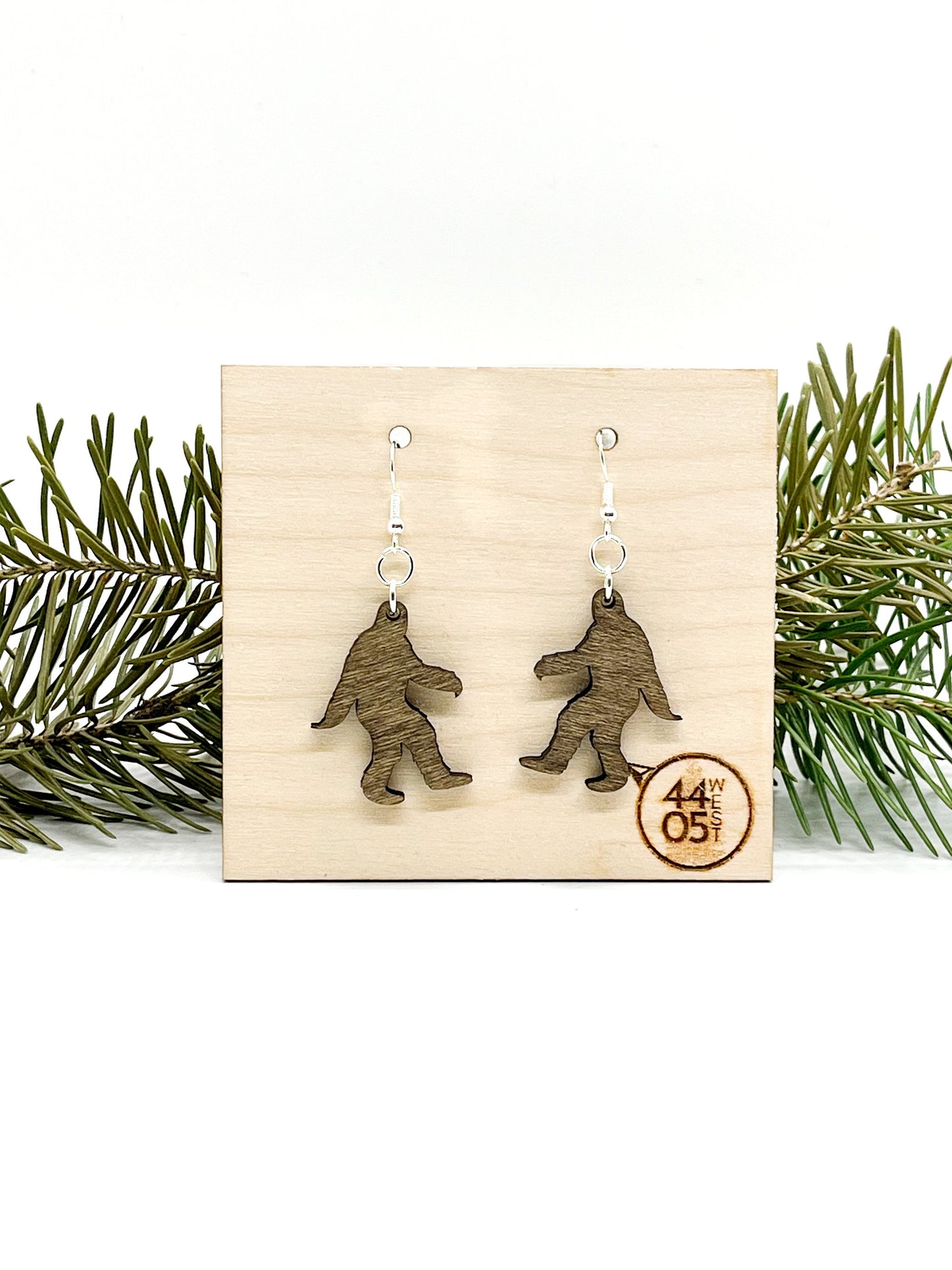 Bigfoot/Sasquatch Dangle Earrings